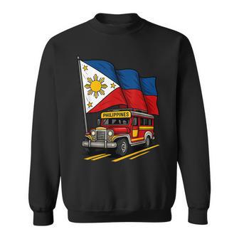 Jeepney フィリピン国旗 誇り高きフィリピンのお土産 スウェットシャツ - Kawaiitshirt