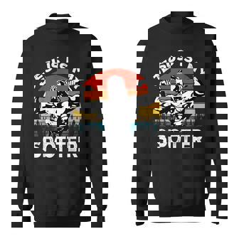 Jesus Is Mypotter ファニー ワークアウト 宗教 クリスチャン ジム スウェットシャツ - Kawaiitshirt