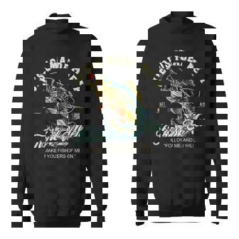 Jesus Made Me A Fisher Of Fishing Fisherman Religious Sweatshirt - Seseable