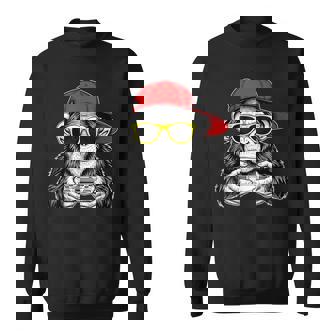 Jeuidéo Amusant Cool Gamer Monkey Avec Manette Sweater e - Cadeauxyz