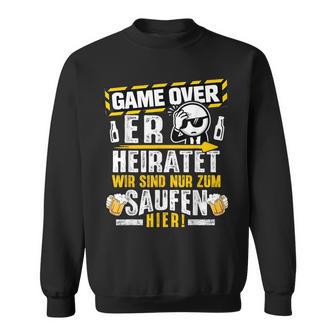 Jga Männer Junggesellenabschied Team Bräutigam Jga Sweatshirt - Seseable