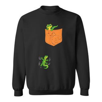 Jolie Chemise Gecko À Poche Pour Enfants Sweater e - Cadeauxyz