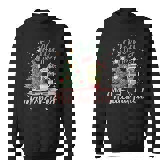 Jolly Matcha-Fied Xmas Sweatshirt - Thegiftio