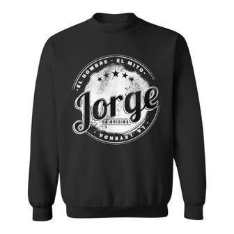 Jorge El Hombre El Mito La Leyend Jorge Nombre Camisa de entrenamiento - Regaloses