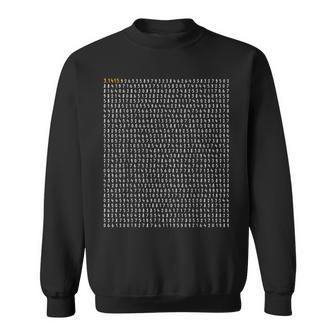 Jour Du Pi Grec 314 Maillot Avec Pi Grec 1000 Chiffres Sweater e - Cadeauxyz