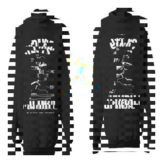 J'peux Pas J'ai Hand Handball Handballeuseport Compétition Sweater e - Cadeauxyz