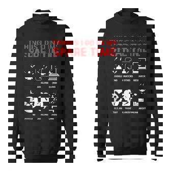 Juggler Things I Do In My Spare Time Tank Top Sweatshirt Unisex | Mazezy