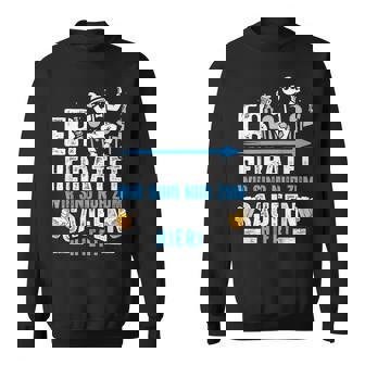 Junggesellenabschied Männer Jga Poltern Herren Jga Sweatshirt - Geschenkecke