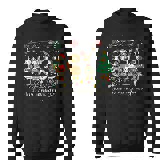 Just A Jolly Goose Silly Goose Santa Christmas Xmas Sweatshirt - Thegiftio