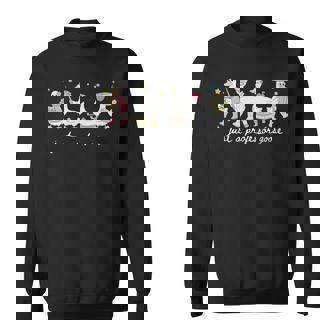 Just A Professor Goose University Professor PhD Grad Sweatshirt Unisex | Mazezy