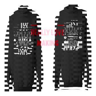 I Just Really Love Candle Making Ok Candle Maker Sweatshirt Unisex | Mazezy