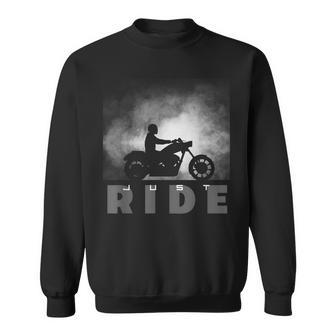 Just Ride Motorcycle Apparel Biker Motorcycle Sweatshirt - Thegiftio UK