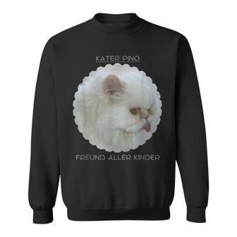 Kater-Pino Geschenk Kinderbuch Kater-Pino Lustiges Katzen Sweatshirt - Geschenkecke