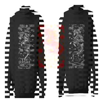 Kawaii 2026 Crazy Horse Lady Powered Lunar Energy CNY Zodiac Sweatshirt Unisex | Mazezy