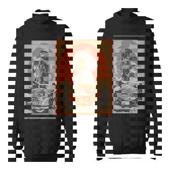 Kawaii Dachshund Ramen Japanese Dogs Lover Humor Sweatshirt - Monsterry