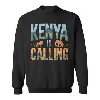 Kenya Wildlife Photography Adventure Travel Africa Sweatshirt | Mazezy