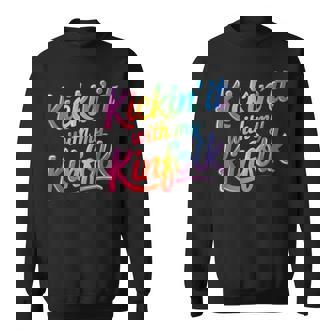 Kickin' It With My Kinfolk Family Reunion Sweatshirt | Seseable FR