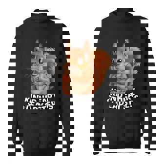 Kind Heart Steady Steps Squirrel Lover And Squirrel Sweatshirt Unisex | Mazezy