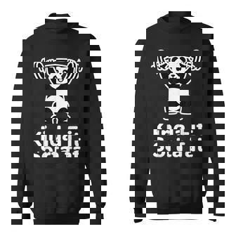 Kinda Fit Sorta Fat Panda Gym Fitness Weightlifting Sweatshirt Unisex | Mazezy