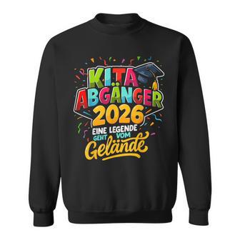 Kindergartenabgänger Eine Kleine Legende Gehtom Gelände Sweatshirt - Seseable