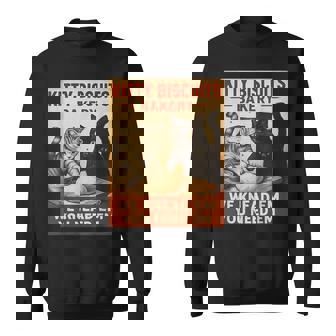 Kitty Biscuits We Knead Em You Need Em Cat Lover Sweatshirt | Seseable FR