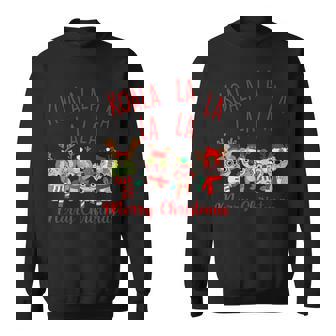 Koala La La La Cute Xmas Pun Australian Christmas Sweatshirt Unisex | Mazezy