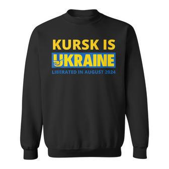 Kursk Is Ukraine Liberated In August 2024 Tank Top Sweatshirt Unisex | Mazezy