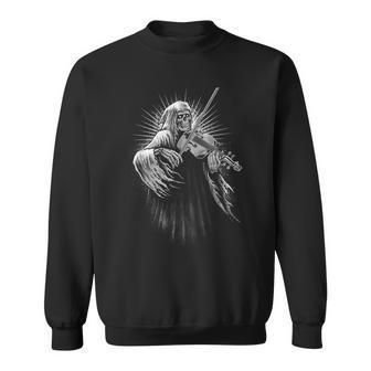 La Muerte Juega Con La Ropa De Metal Duro Rock Deiolín Camisa de entrenamiento - Regaloses