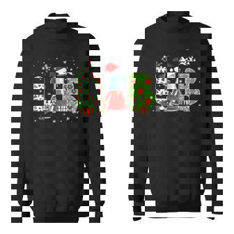 Lab Christmas Laboratory Technician Science Xmas Scientist Sweatshirt - Thegiftio