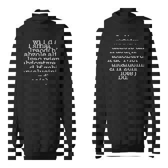 Labrador Dog Lover Zucchini Foodie Ironic Sarcastic Sweatshirt Unisex | Mazezy