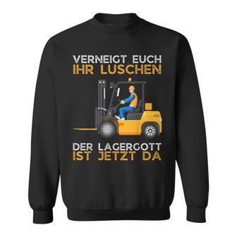 Lagergott Ist Jetzt Datapler Lustiger Forklift Driver Sweatshirt - Seseable