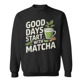 Latte Matcha Helado Amante Del Té Matcha Camisa de entrenamiento - Regaloses