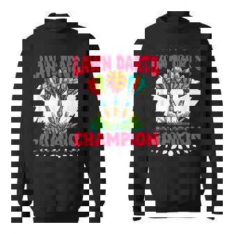 Lawn Darts Champion Sport Yard Darts Lawn Darts Player Sweatshirt Unisex | Mazezy