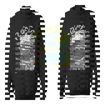 Learning About Lettuce The Land Retro Sweatshirt - Monsterry