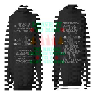 Leave It To To Bring Useless Things To A Baby Shower Sweatshirt - Monsterry