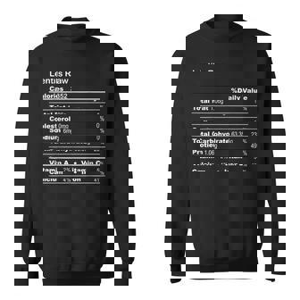 Lentils Raw Thanksgiving Nutritional Fact Sweatshirt Unisex | Mazezy