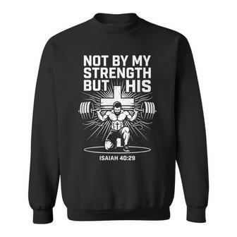 L'entraînement Chrétien N'est Pas Ma Force Maisaalle Deport Christ Jesus Sweater e - Cadeauxyz
