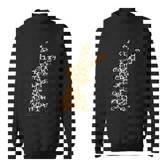 Leopardenmuster Hase Kaninchen Hasenohren Hasen Sweatshirt - Geschenkecke