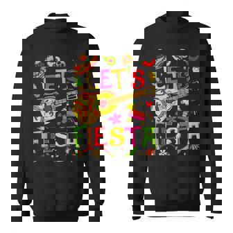 Let's Fiesta Cinco De Mayo Mexican Taco Cinco De Mayo Sweatshirt | Seseable FR
