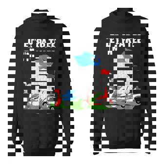 Let's Par Tee I'm 5 Year Old Birthday Golf Themed Party Sweatshirt Unisex | Mazezy