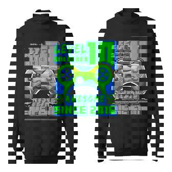 Level 10 Unlocked Birthday Boy Gamer 10th Video Game 2016 Sweatshirt Unisex | Mazezy