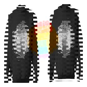 LGBT Rainbow Power Tank Top Sweatshirt Unisex | Mazezy