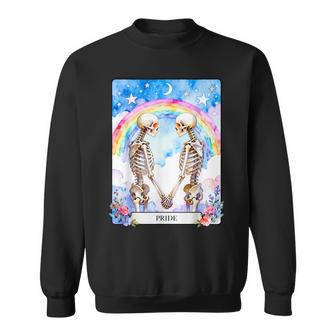 LGBT Tarot Card Gay Transgender Lesbian Pride Proud Equality Sweatshirt Unisex | Mazezy