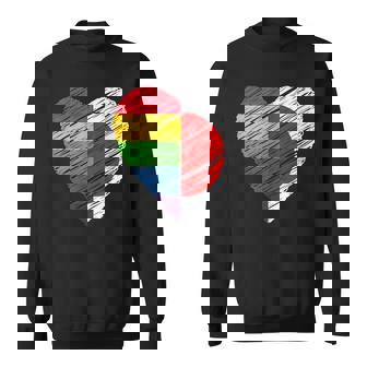 Lgbtq Japan ゲイプライド ハート ゲイとレズビアンの愛 Lgbt スウェットシャツ - Kawaiitshirt