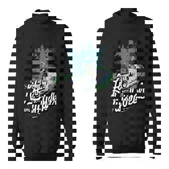 Life Is Better On Two Wheels Road Cycling Escape Sweatshirt Unisex | Mazezy