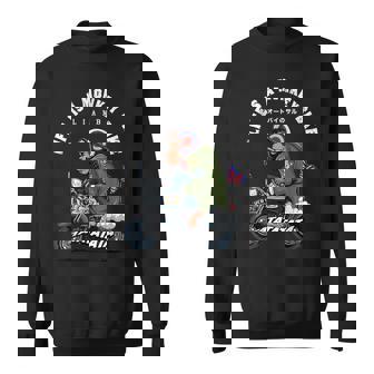 Life Is A Monkey Bike クラシック ブリットモッド スウェットシャツ - Kawaiitshirt