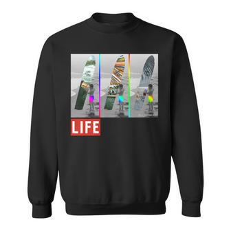 Life Picture Collection _Urfers 02 長袖tシャツ スウェットシャツ - Kawaiitshirt
