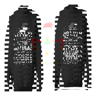 Most Likely To Play Video Games Xmas Family Matching Tree Sweatshirt Unisex | Mazezy