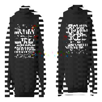 Most Likely To Be Santa's Favorite Family Matching Christmas Sweatshirt | Mazezy