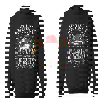 Most Likely To Shake The Presents Family Christmas Pajamas Sweatshirt | Seseable CA